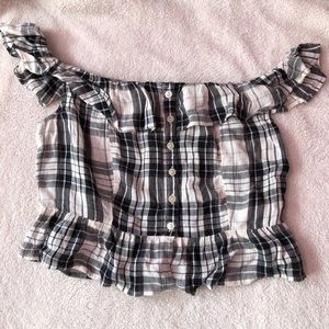 Plaid Top